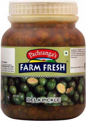 Pachranga's Farm Fresh Fresh Dela Pickle - 1 kg Dill Pickle