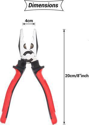 Tulsway Best Quality 8"inch Heavy Duty Grip Lineman Plier