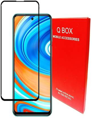 क बॉक्स एज टू एज टेम्पर्ड ग्लास Redmi note 9 pro max के लिए