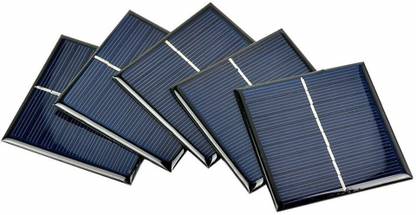 INVENTO 5V 100mA 5 Pcs Solar Panel