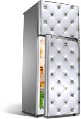DivineDesigns 61 cm Texture Designs Fridge Sticker Self Adhesive Sticker