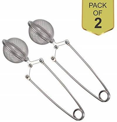 Octavius Ball Shaped Tea Infuser with Squeeze handle Tea Strainer
