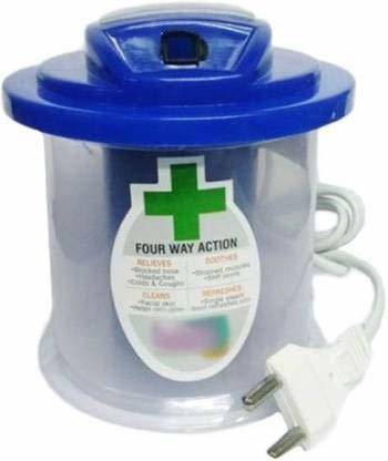 SK ENTERRPRICES Steamer Vaporizer for Facial and Cold and Cough, Four way Action Sauna Facial Steamer, Face Steamer Machine | Facial Steamer (blue) Vaporizer