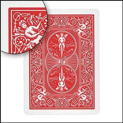 r s मैजिक ट्रिक्स Ultimate Marked Card (Red Back Bicycle Design) Cheating Playing Cards magic