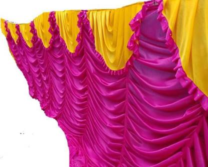 Ayush Crafts Pink Tent sidewall for marriage party event puja
