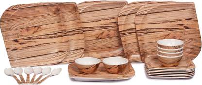 AE Maharani Pack of 24 Melamin OPPO DINNER SET PACK OF 24 Dinner Set