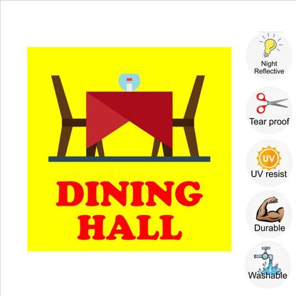 pilot18 DINING HALL Emergency Sign