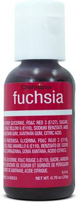 Chefmaster Fuchsia, .70 Oz (20 ml) Pink