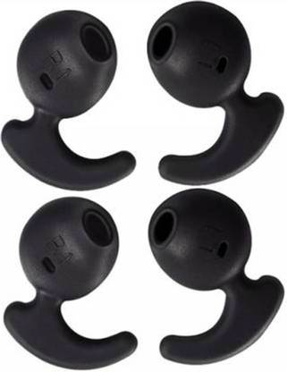 Newvent EARBUDS ANTI SLIP In The Ear Headphone Cushion (Pack of 4, Black) In The Ear Headphone Cushion