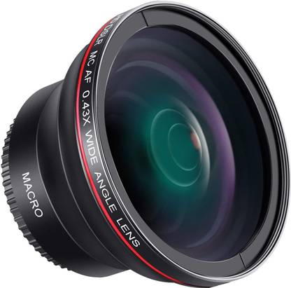 Neewer 52MM 0.43x Professional HD Wide Angle  (Macro Portion) Standard Zoom  Lens