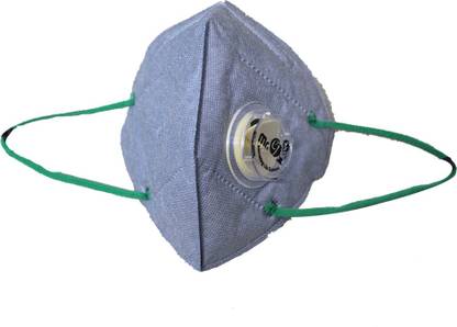 Mr. ej N-95 Facemask with Filter, Washable , Reusable, Grey