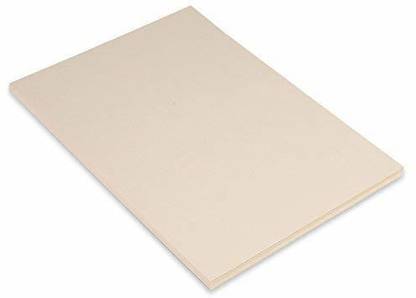 Lakeer A4 Off White Paper pack of 25 Sheets Unruled A4 Size 175 gsm Drawing Paper