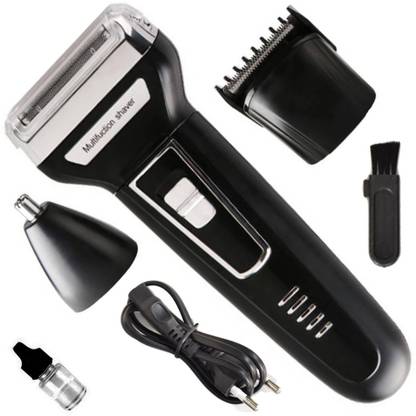 gemii 3in1 Detachable Professional Rechargeable Men Shaver,Hair Clipper And Nose Trimmer Personal Care Set Hair Beard and Moustache Hair Cutting Machine Shaver For Men,Women Multi Goorming kit Shaver For Men, Men