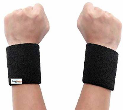 HeadTurners Wrist Band/Wrist Support for Gym, Cricket, Running and Sports Activities 3 inches Wrist Support