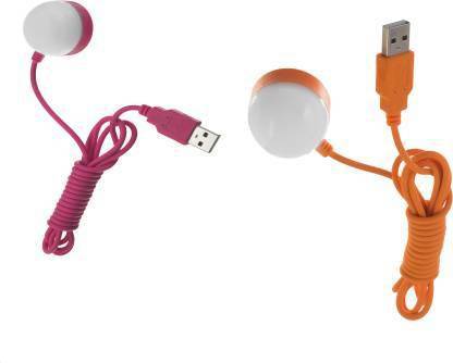 Flipkart SmartBuy (Pack of 2) Portable USB Magnetic Bulb Led Light