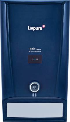LIVPURE Bolt Copper 7 L RO + UV + Minerals Water Purifier
