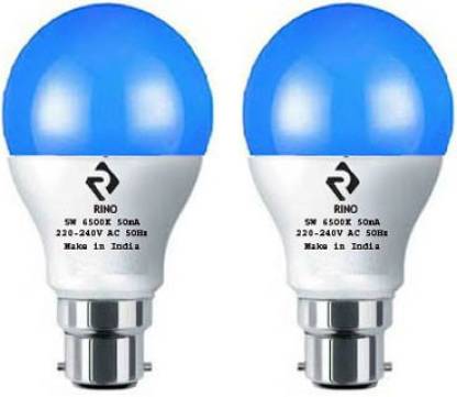 rino 5 W Standard B22 LED Bulb