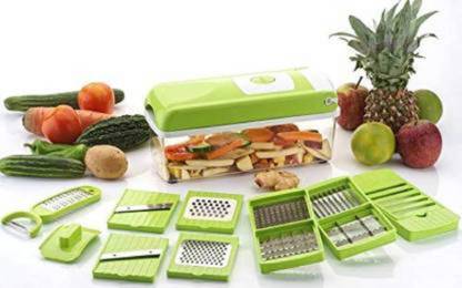 VEERA ZONE Multi Purpose 12 in 1 Vegetable And Fruit Cutter Greter Slicer Dicer For Kitchen Use Multi Purpose 11 in 1 Vegetable And Fruit Cutter Greter Slicer Dicer For Kitchen Use Vegetable & Fruit Grater & Slicer
