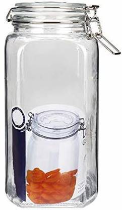 VRUTI Glass Grocery Container  - 2500 ml
