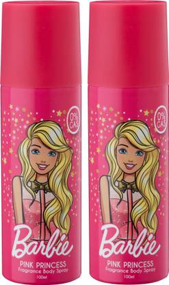 BARBIE Fragrance Body Spray Pink Princess 100ml (Pack of 2) Deodorant Spray  -  For Girls