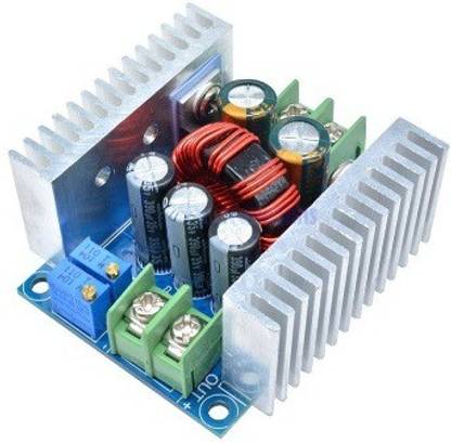 EMERGING TECHNOLOGIES 300W 20A DC-DC Buck Converter Step Down Module Constant Current LED Driver Power Step Down Voltage Module Electrolytic Capacitor Electronic Components Electronic Hobby Kit