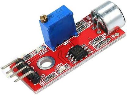 Grahikum Mic Microphone Sensor High Sensitivity Sound Detection Module Sound Sensor Compatible with Arduino PIC AVR Sound Recorder and Sound Circuit Electronic Hobby Kit