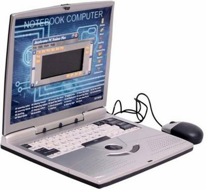 DevDeep English Learner Educational laptop Notebook, Computer with 30 Activities & Games including mouse for kids (Multicolor)