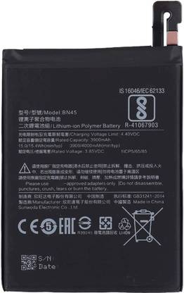 GALAXY Mobile Battery For  Xiaomi Mi 9 Transparent Edition