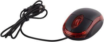 InfiZone Mini USB Wired Optical Mouse Wired Ambidextrous Optical Mouse