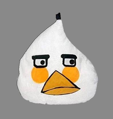 Nitsha Polyester Fibre Sleeping Pillow Pack of 1 Birds Matilda Angry Bird