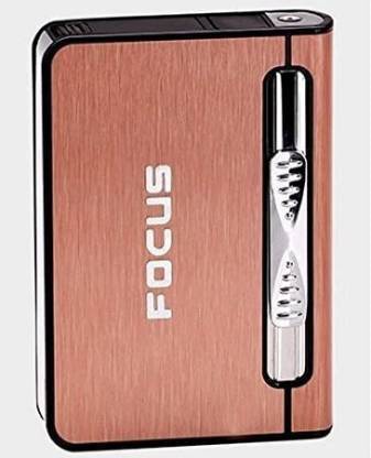 Mithi 0 Refillable Lighter With Cigarette Case Pocket Lighter (Multicolor) Pocket Lighter