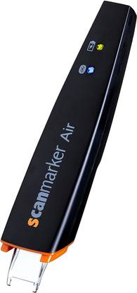 Scanmarker Air Pen Scanner | OCR Digital Highlighter and Reading Pen | Wireless | Text to Speech | Multilingual | Language Translation | Compatible with Mac, Windows, iOS, Android | Black Cordless Portable Scanner