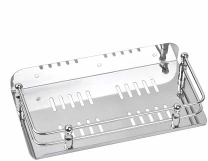 Spacekeeper Anti-Rust Stainless Steel Multi-Purpose Sheet Shelf (9 Inch) Stainless Steel Wall Shelf