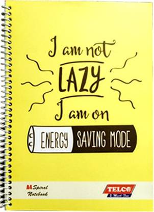 TELCE I AM NOT LAZY Lobg Book