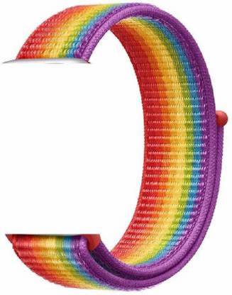 Big Wings Soft Lightweight Breathable Nylon Loop Sport Strap Band Smart Watch Strap