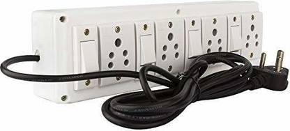 Electro Factory Extension Board with 4 Socket and 4 Switches 4  Socket Extension Boards