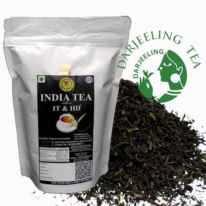 IT & HD Darjeeling Long Leaf Pure Flavour Himalayan Orthadox Black Tea 250gm Black Tea Pouch