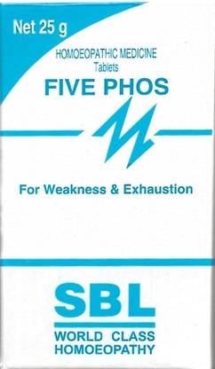 SBL Five Phos For Weakness & Exhaustion Pack of 4