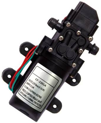 rich hood The Best 4.5 LPM / 12v DC Battery Sprayer Motor Pump 12 Volt DC 1.0 Amp COMBO for Backpack Knapsack Agriculture Battery Operated Power Sprayer, Garden Spare Part, Garden Sprinklers, Fish Tank, Car Washer, AC Service, Shower, Water Taps, Boats, Caravan Self Priming Electric Diaphragm 12v DC Diaphragm Water Pump (1 P) Diaphragm Water Pump Diaphragm Water Pump