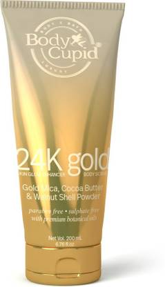 Body Cupid 24 k Gold Body  Scrub