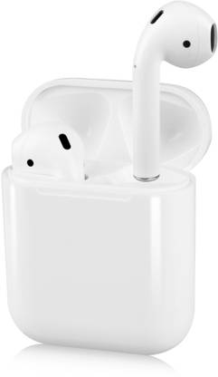 SERLAX tws i12 earpods Bluetooth Headset with Mic (White, In the Ear) Bluetooth
