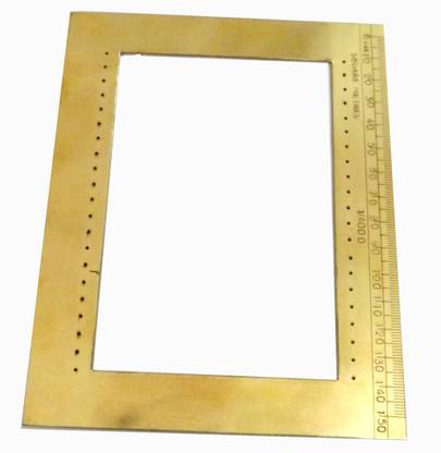Simrah AREA COMB FULL BRASS 1/4000 Balance Scale