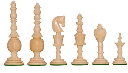 Ganesh Chess 307 Made in Camel Bone Board Game Accessories