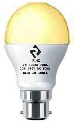 rino 7 W Basic Arbitrary B22 LED Bulb