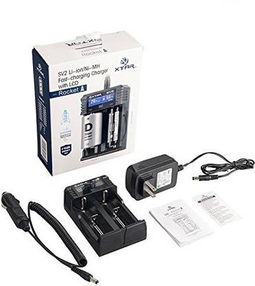 XTAR SV2 Rocket 18650 Fast Charger  Camera Battery Charger