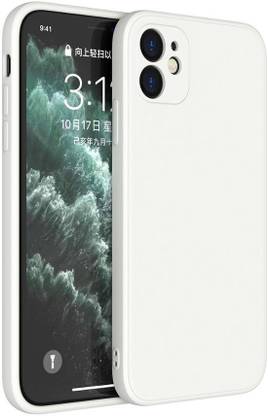 VONZEE Back Cover for iPhone 11 Liquid Silicone All-Inclusive Lens Cube Square Phone Case