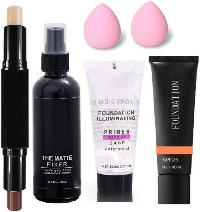 hich REVOLUTIONARY MAKEUP 3D BALM STICK WITH ALL GLAMOROUS GLOW SKIN FACE MAKEUP COMBO