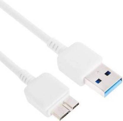 Everyonic HDMI Cable 1 m External Hard Disk Cable USB 3.0 A to Micro B 5Gbps for WD/Seagate/Toshiba/Samsung/Hitachi External Hard Drives (White)