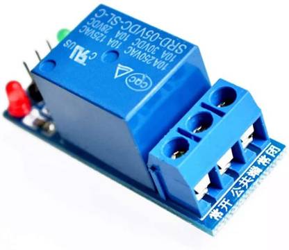 Grahikum 5V One Channel Relay Module Relay Switch with OPTO Isolation High Low Level Trigger Compatible with Arduino Raspberry pi ARM AVR Electronic Components Electronic Hobby Kit
