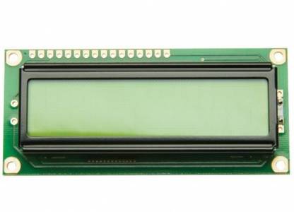 AalokTech 1602 16x2 LCD Display Module GREEN Educational Electronic Hobby Kit
